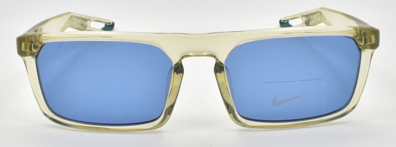 Nike NV03 DZ7374 072 Men's Sunglasses Light Bone / Blue