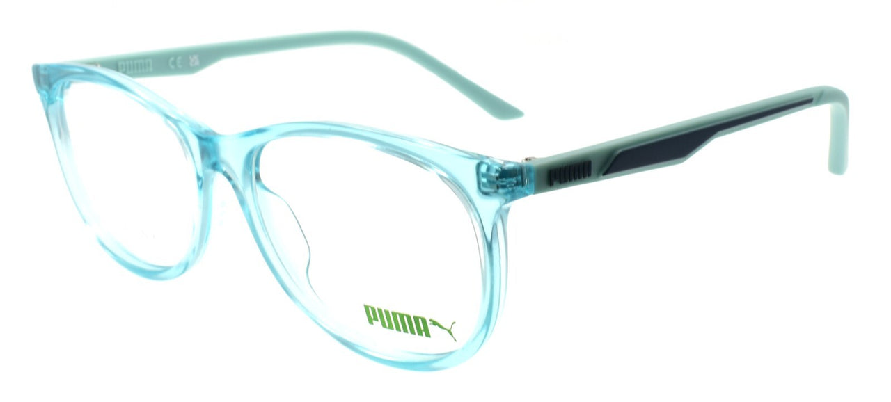PUMA PU0390O 004 Eyeglasses Frames 56-16-140 Light Blue