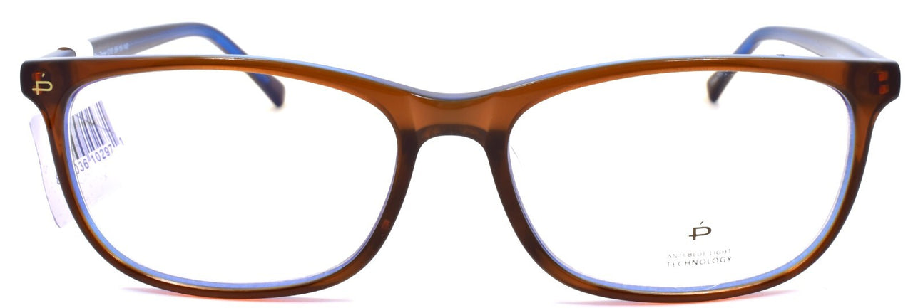 Prive Revaux In The Zone Eyeglasses Blue Light Blocking RX-ready Brown / Blue