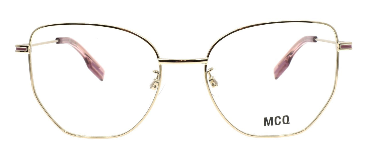 McQ Alexander McQueen MQ0335O 005 Women's Eyeglasses Frames 55-18-140 Gold