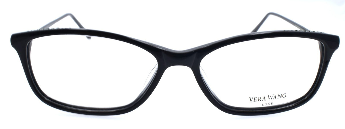 Vera Wang Lanthe BK Women's Eyeglasses Frames 51-15-133 Black w/ Crystals