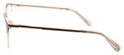 Banana Republic BR229 09Q Women's Eyeglasses Frames Half-rim 50-19-135 Brown2