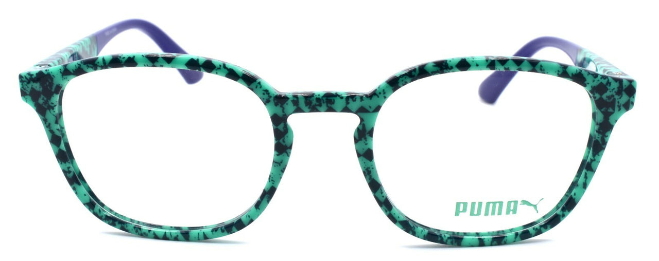 PUMA PU0118O 002 Unisex Eyeglasses Frames 49-20-145 Green / Blue