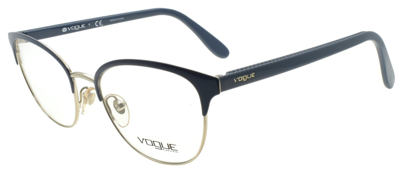 Vogue VO 4088 5082 Women's Eyeglasses Frames 50-18-140 Slate Blue / Silver