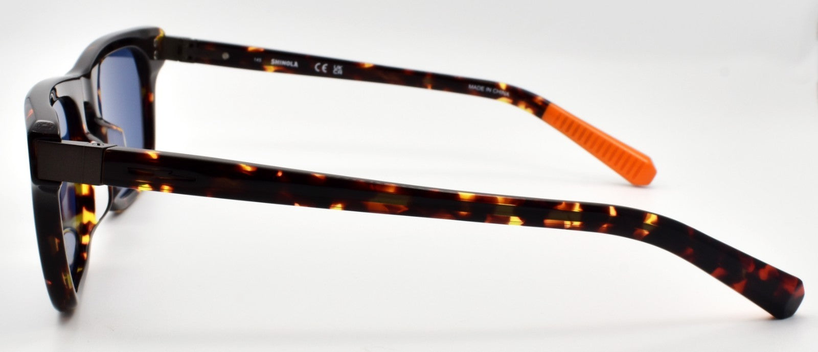 Shinola by Flexon SH1502S 242 Men's Sunglasses 52-20-145 Dark Amber Tortoise2