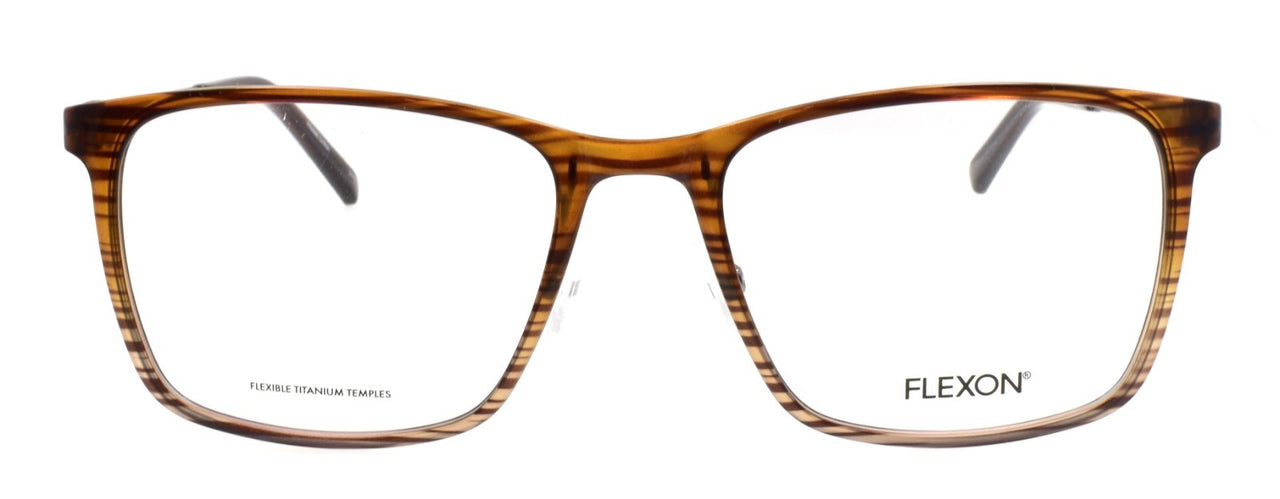 Flexon EP8011 215 Men's Glasses Brown Grey Gradient 53-18-145 Titanium Arms
