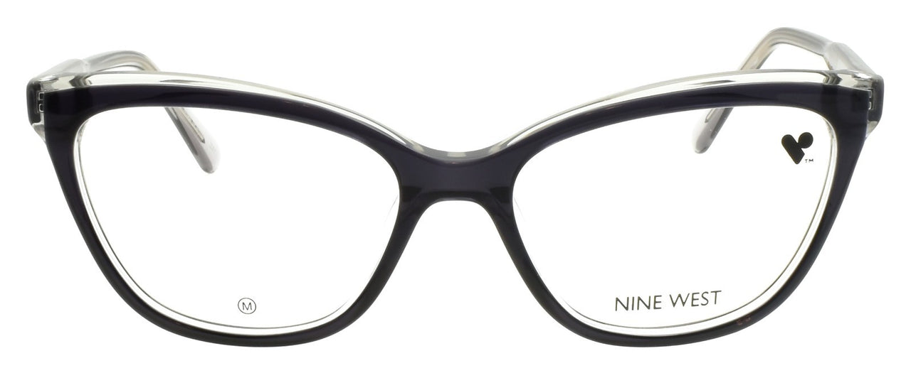 Nine West NW5219 016 Women's Eyeglasses Frames Acetate 52-16-140 Grey / Smoke
