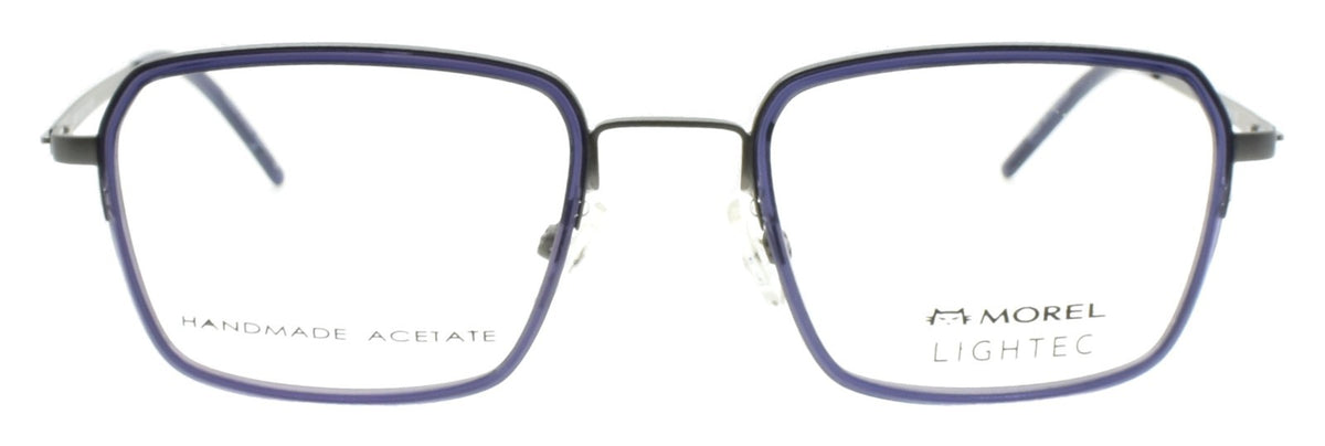 LIGHTEC 30263L BG17 Morel Men's Eyeglasses Frames 50-20-140 Blue Grey