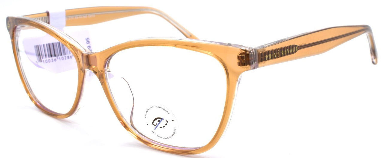 Prive Revaux Unplug Women's Eyeglasses Frames Blue Light Blocking RX-ready Nude