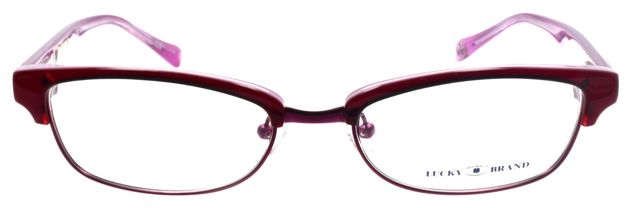 LUCKY BRAND Zuma Women's Eyeglasses Frames 51-17-135 Red