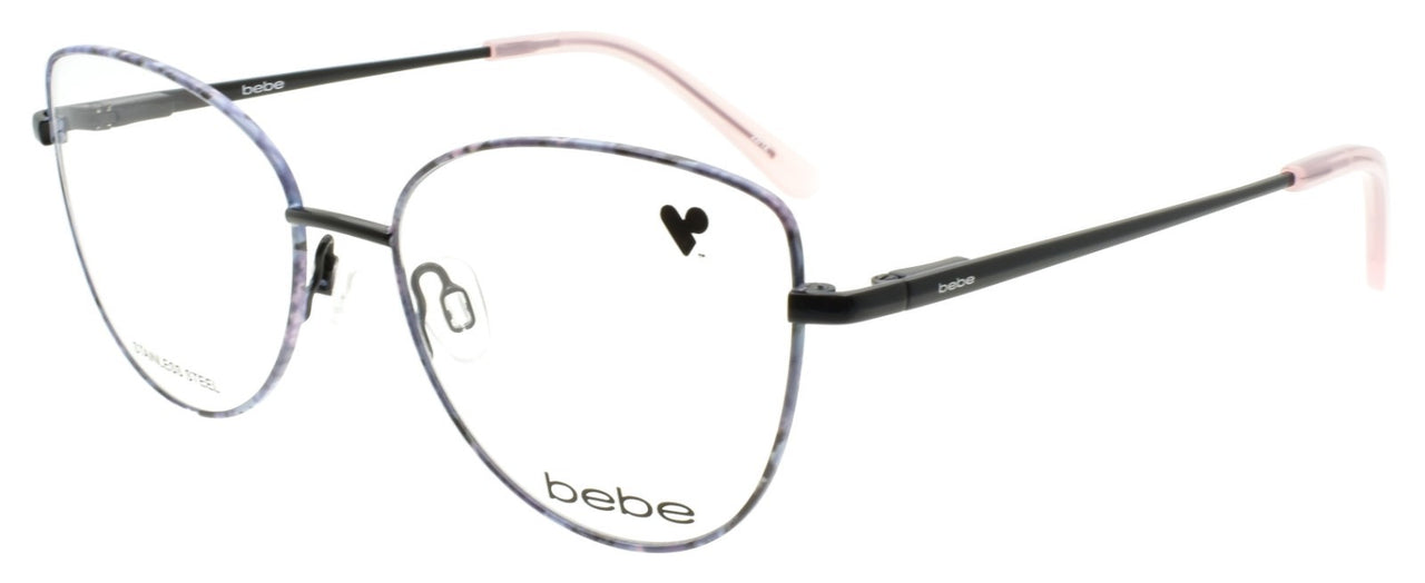 Bebe BB5207 001 Women's Eyeglasses Frames 51-16-135 Jet Floral