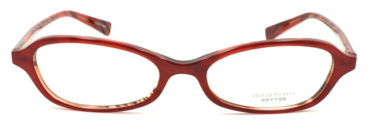 Oliver Peoples Ninette SUNST Eyeglasses Frames PETITE 48-16-135 Red JAPAN
