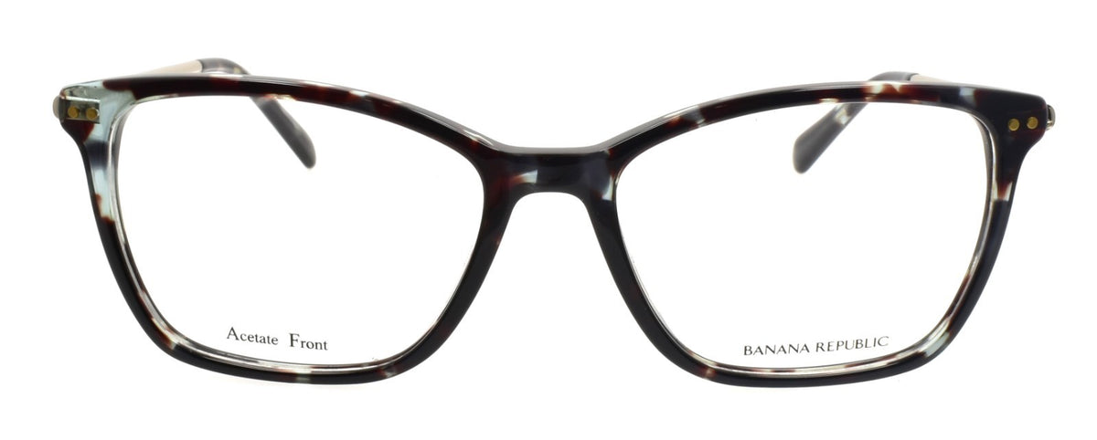 Banana Republic BR228 EO3 Women's Glasses Frames 52-16-135 Black Green Havana