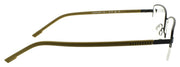 Flexon H6079 004 XL Men's Glasses Frames Half-rim Satin Black 55-19-145 Titanium4