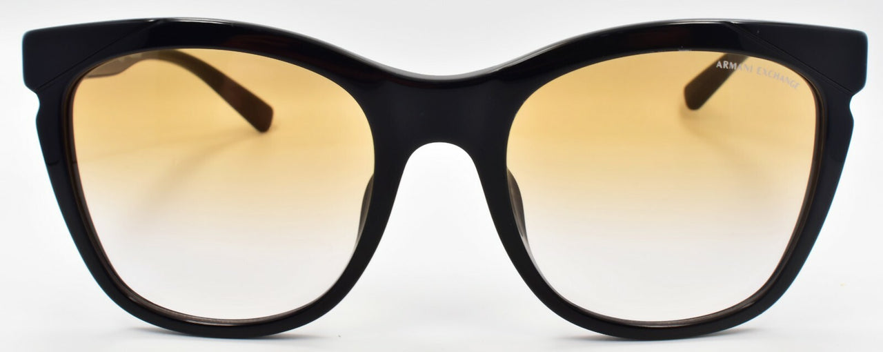 Armani Exchange AX4109SF 815813 Women's Sunglasses Asian Fit Black / Ochre