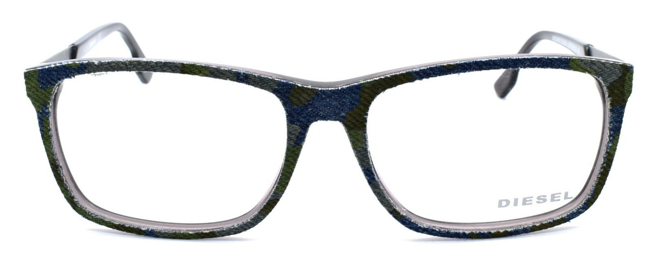 Diesel DL5166 003 Men's Eyeglasses Frames 55-16-145 Spotted Denim / Grey