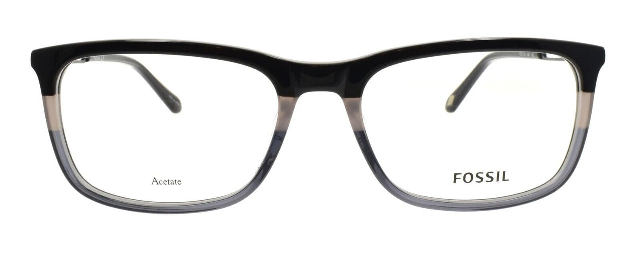 Fossil FOS 7128 08A Men's Eyeglasses Frames 54-18-145 Black / Brown