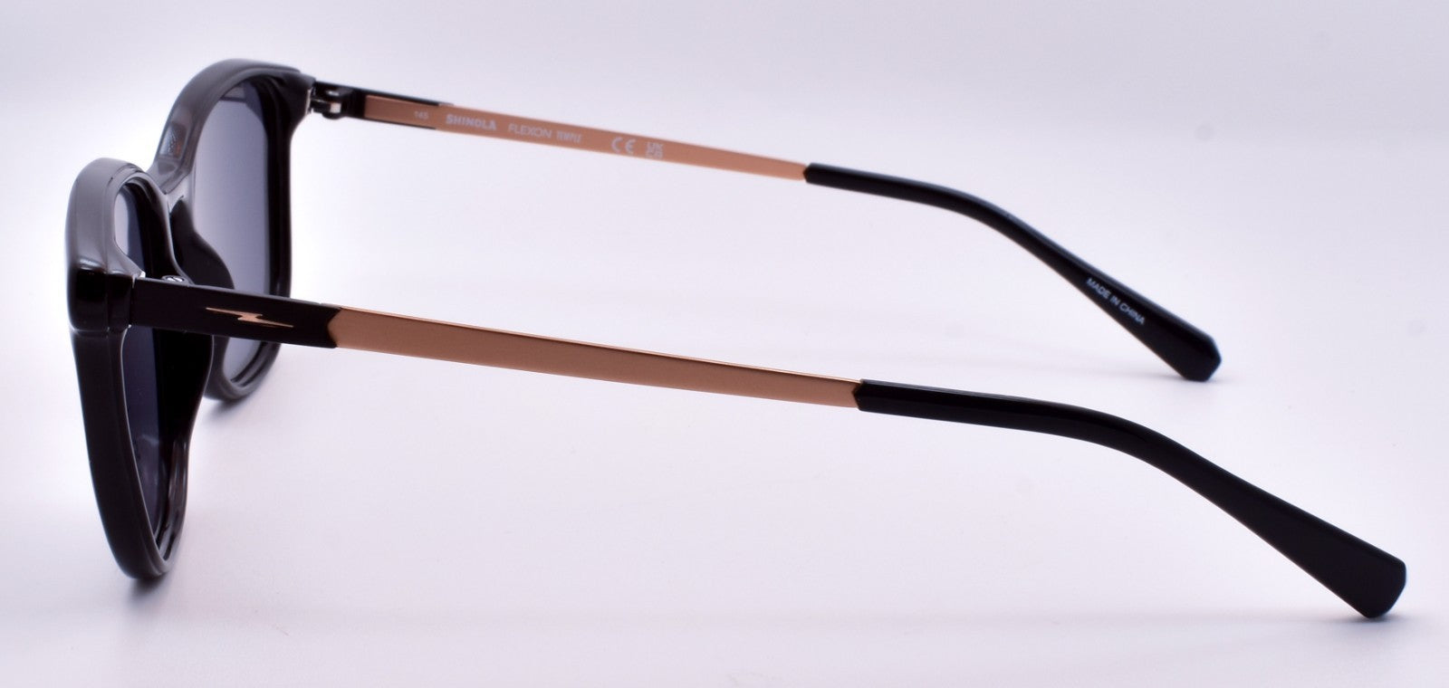 Shinola by Flexon SH3701S 001 Sunglasses 52-19-145 Black / Gray2