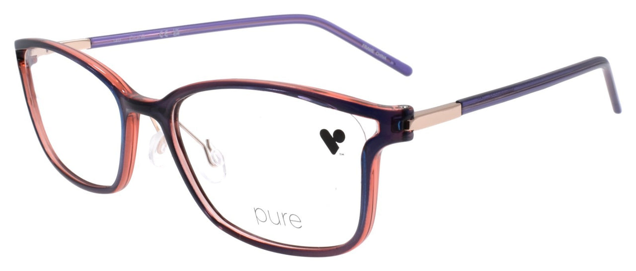 Airlock 3003 470 Pure Women's Glasses Frames 52-17-140 Blue / Pink