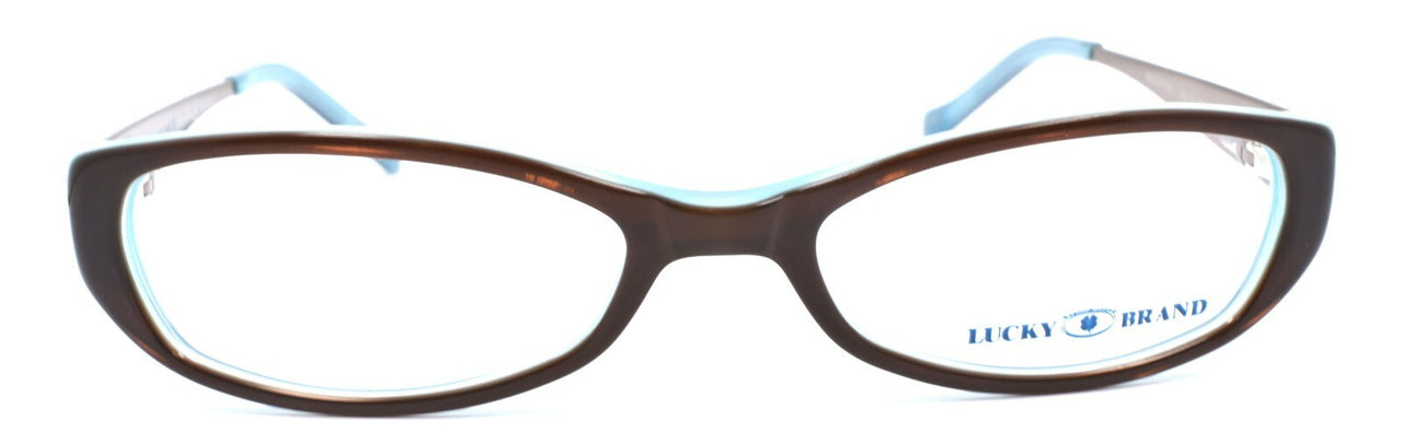 LUCKY BRAND Beach Trip Kids Girls Eyeglasses Frames 46-15-130 Brown
