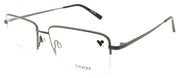 Flexon H6073 070 Men's Glasses Frames Half-rim Satin Gunmetal 59-18-150 Titanium0