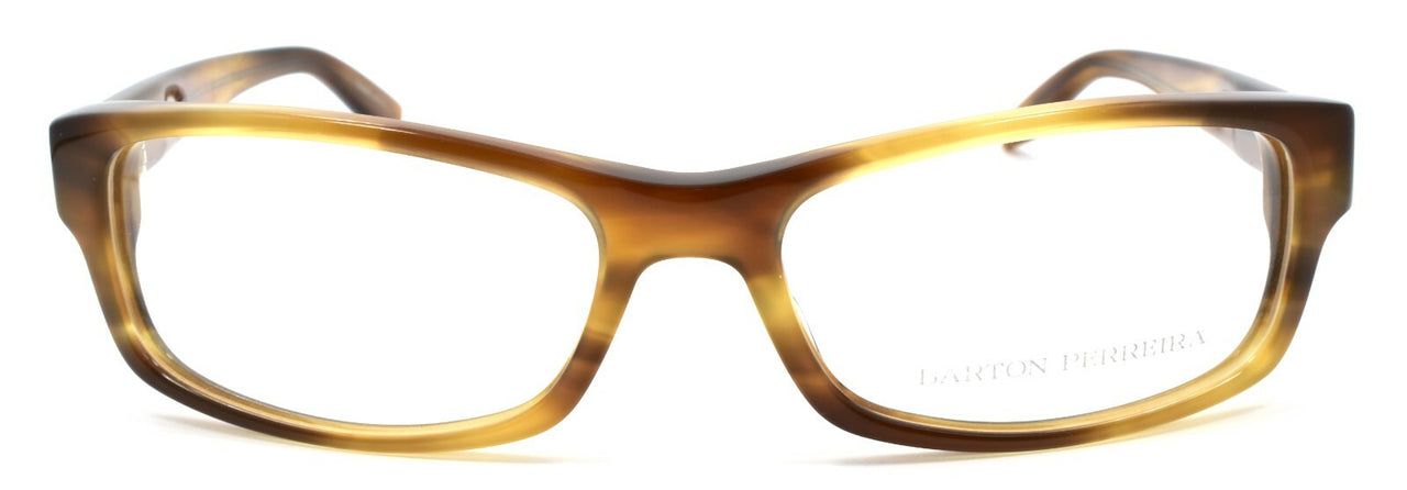 Barton Perreira The Associate UMT Unisex Glasses Frames 56-17-136 Umber Tortoise