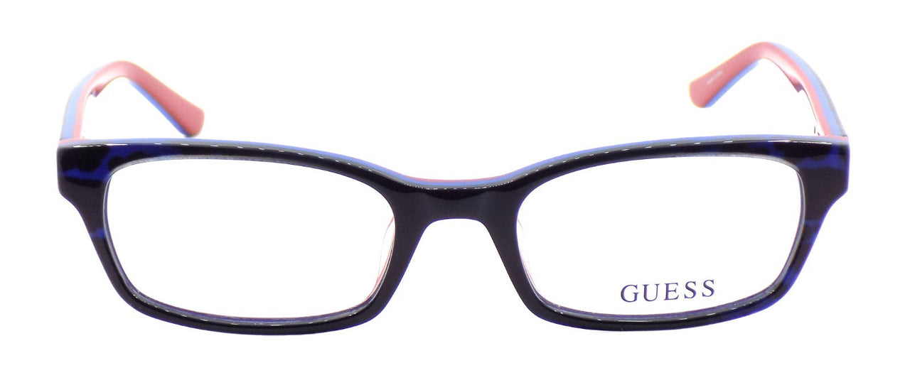GUESS GU2535 092 Women's Eyeglasses Frames Plastic 50-19-135 Blue / Multicolor