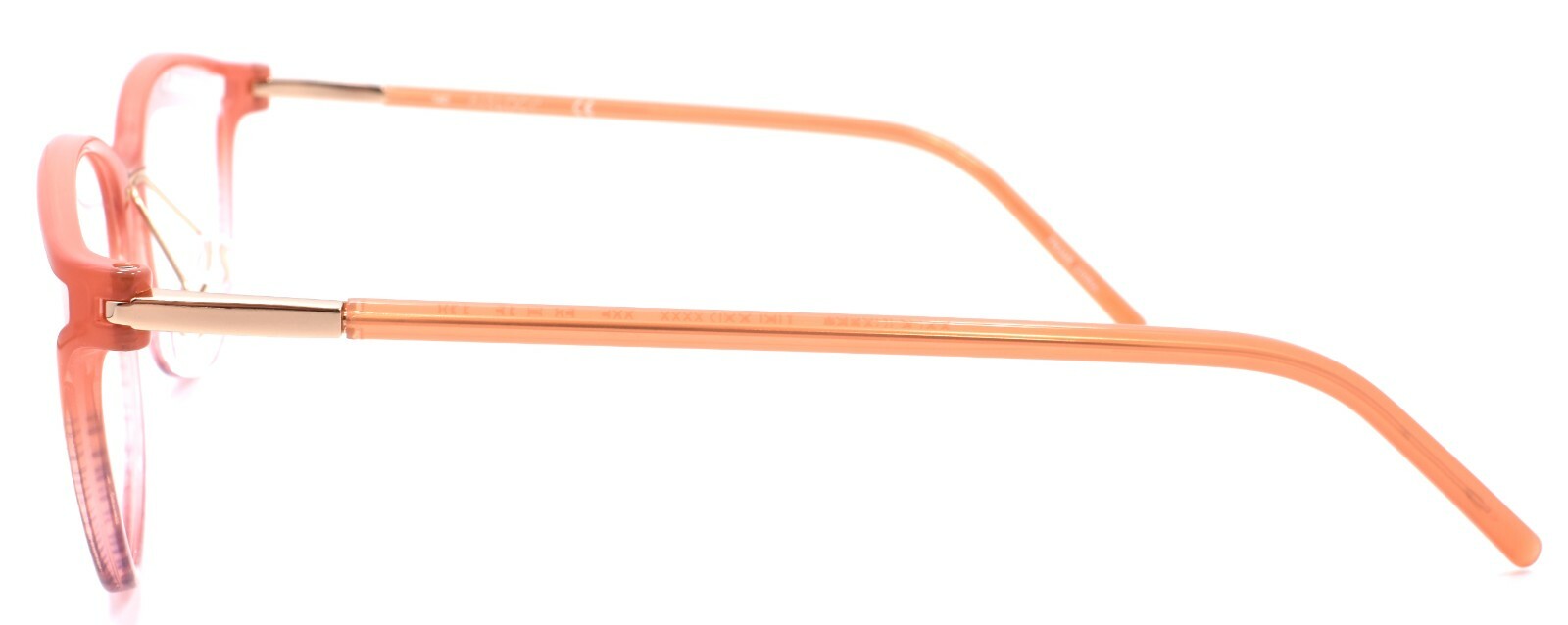 Airlock Pure 3000 605 Women's Eyeglasses Frames 53-15-140 Coral Gradient2