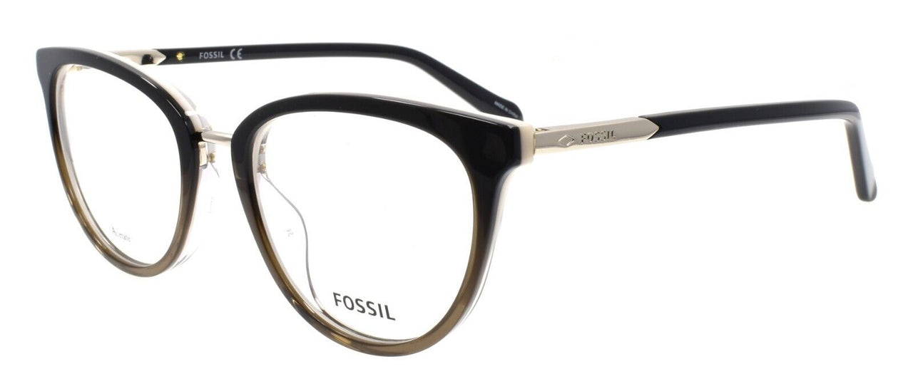 Fossil FOS 7123 08A Women's Eyeglasses Frames 52-19-140 Black Grey