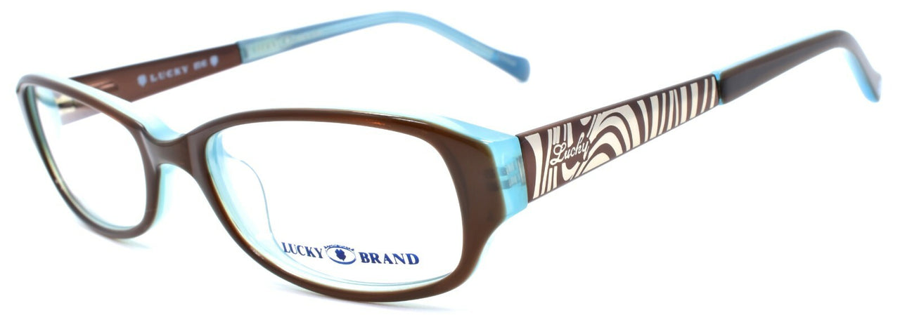 LUCKY BRAND Jade Kids Girls Eyeglasses Frames 46-16-125 Brown / Blue