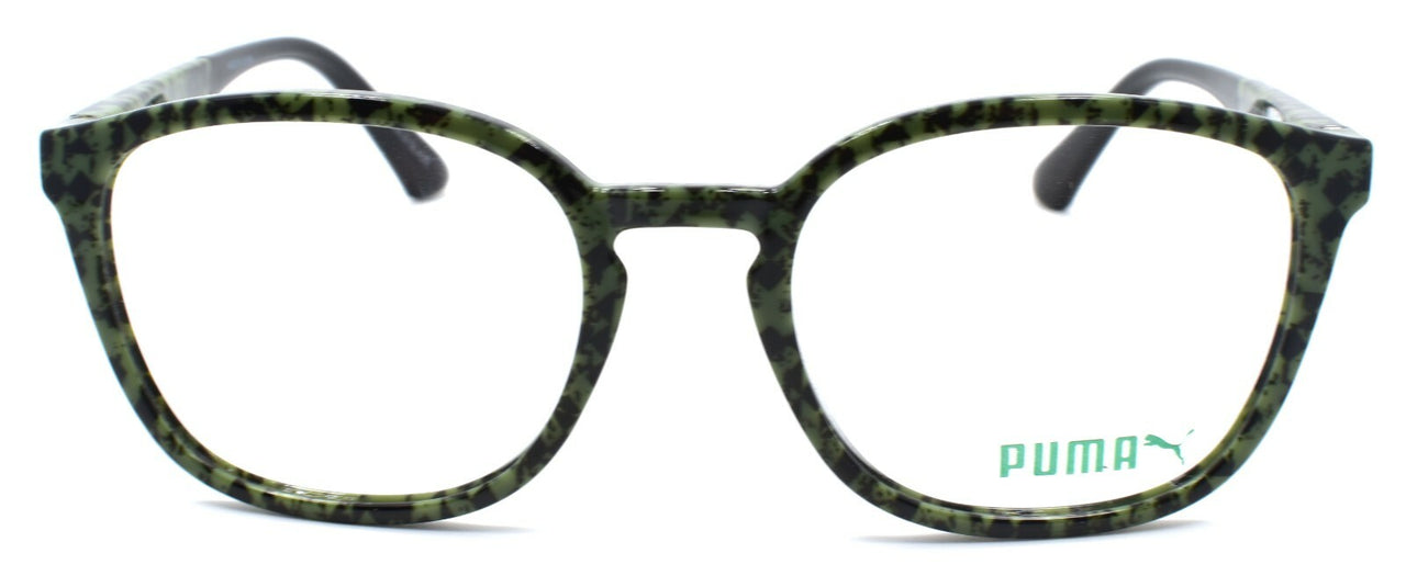 PUMA PU0118OA 003 Unisex Eyeglasses Frames 51-19-145 Green