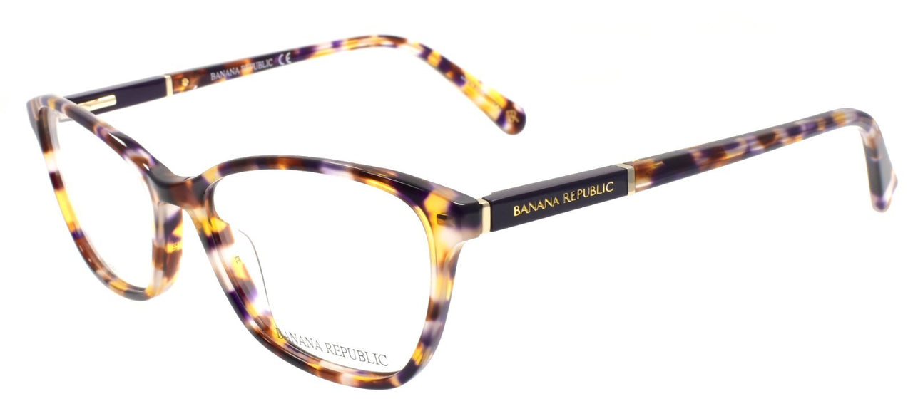 Banana Republic Bree DEX Women's Eyeglasses Frames 51-16-135 Brown Violet Havana