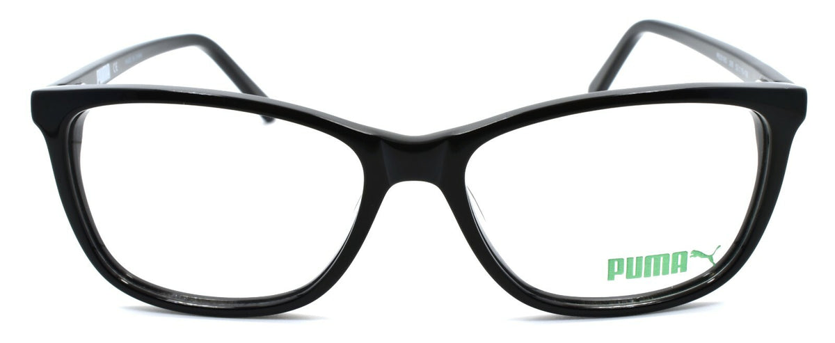 PUMA PE0018O 005 Women's Eyeglasses Frames 52-15-135 Black