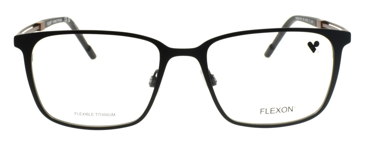 Flexon E1159 003 L Men's Eyeglasses Matte Black 5418145 Flexible Titanium1