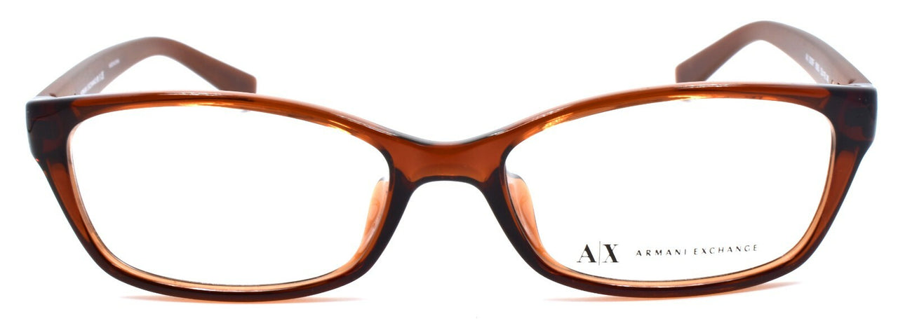 Armani Exchange AX3009F 8063 Women's Eyeglasses Frames 53-16-140 Brown
