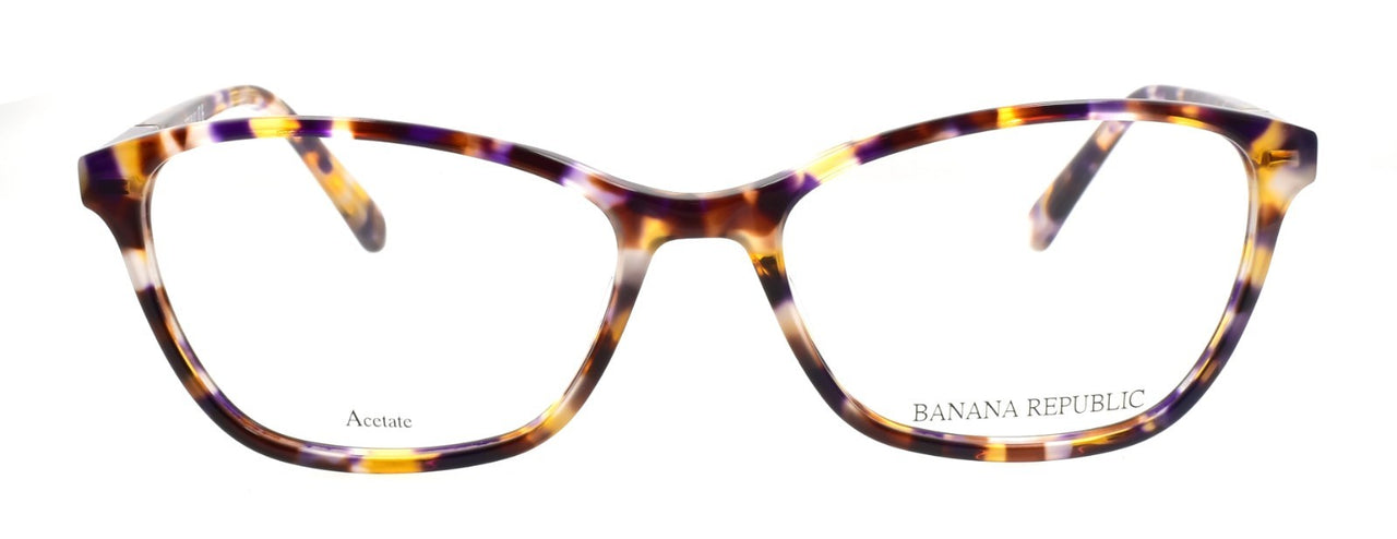 Banana Republic Bree DEX Women's Eyeglasses Frames 51-16-135 Brown Violet Havana