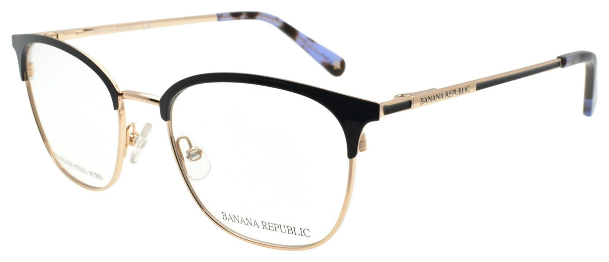 Banana Republic Isadora KY2 Women's Eyeglasses Frames 51-18-135 Blue / Gold