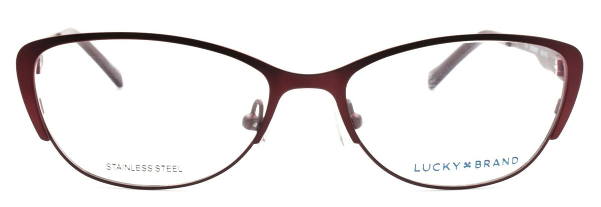 LUCKY BRAND D704 Women's Eyeglasses Frames 50-15-135 Burgundy