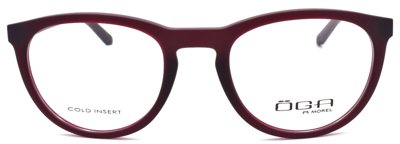 OGA by Morel 8204O RN022 Eyeglasses Frames 51-20-140 Red France