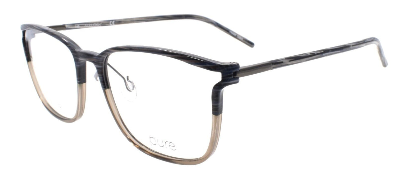 Marchon Airlock 2000 035 Men's Eyeglasses Frames 53-17-145 Grey Horn