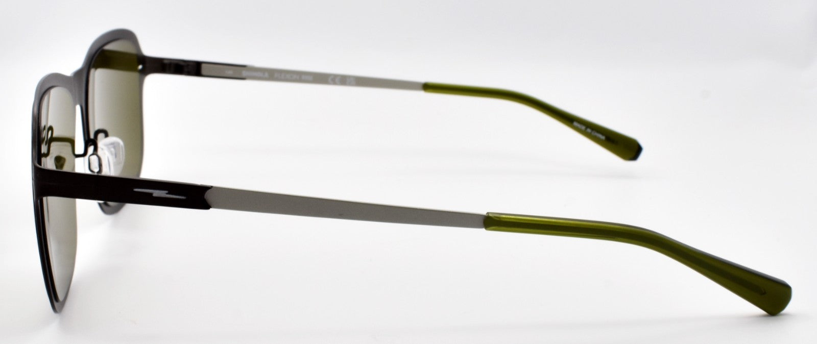 Shinola by Flexon SH3101S 071 Men's Sunglasses 57-17-145 Satin Gunmetal & Silver2