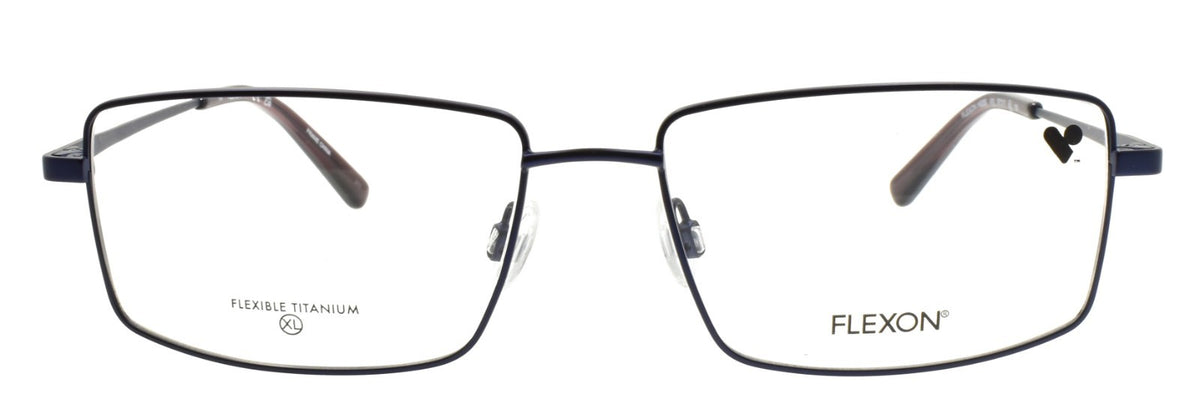 Flexon H6069 410 XL Men's Eyeglasses 57-17-150 Matte Navy Flexible Titanium