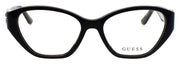 GUESS GU50119 001 Women's Eyeglasses Frames 51-16-140 Black / Gold1