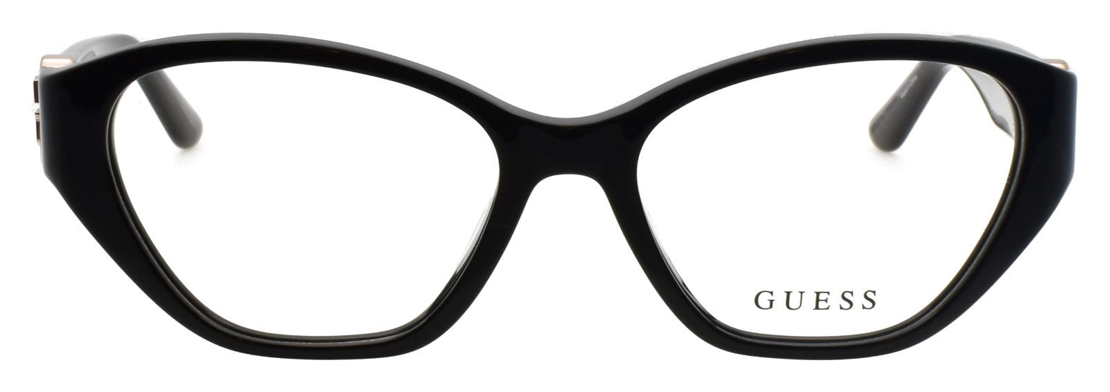 GUESS GU50119 001 Women's Eyeglasses Frames 51-16-140 Black / Gold1