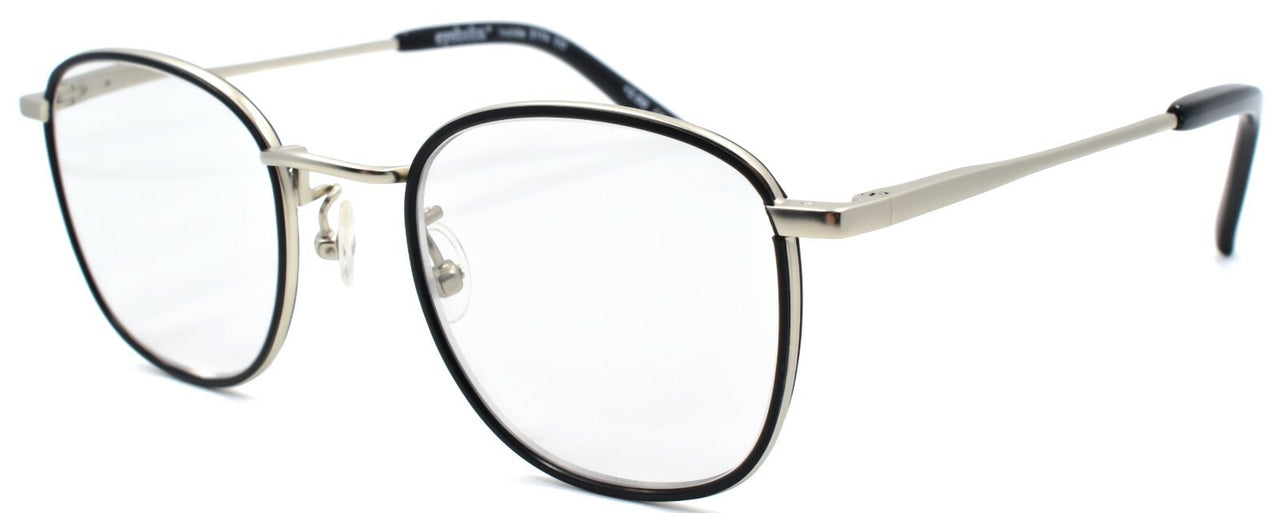 Eyebobs Inside 3174 00 Unisex Reading Glasses Black / Silver +3.50