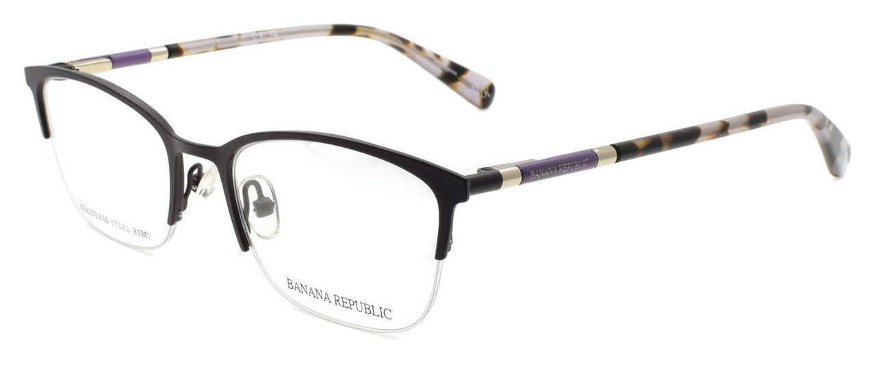 Banana Republic BR226 SK4 Women's Glasses Half-rim 50-18-135 Burgundy Wine