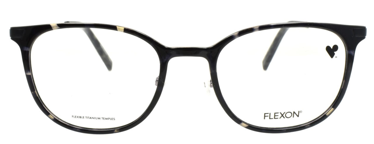 Flexon EP8002 060 Eyeglasses Frames Grey Tortoise 52-20-145 Titanium Temples