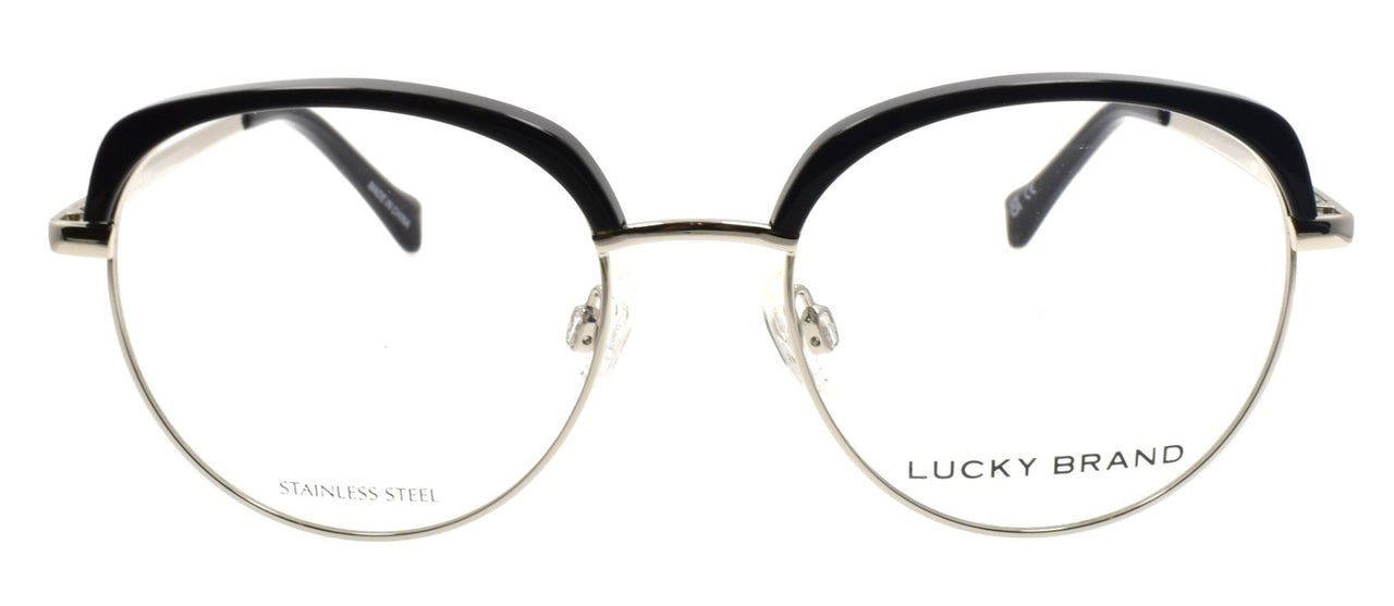 LUCKY BRAND VLBD129 Women's Eyeglasses Frames 50-18-140 Silver / Black