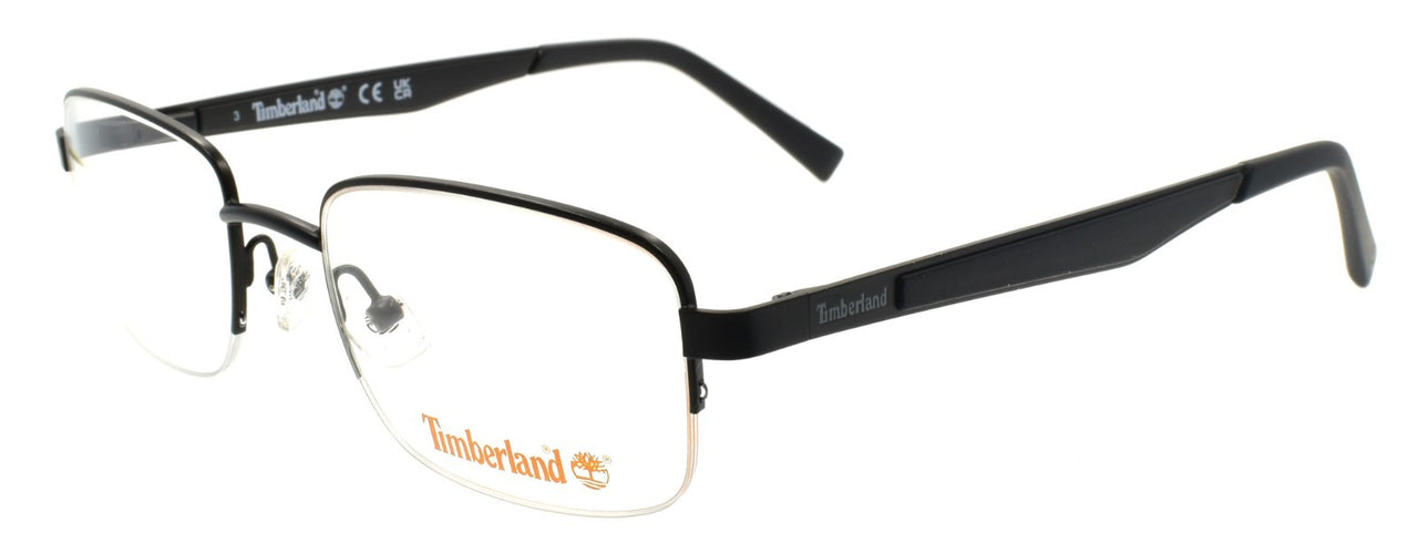 TIMBERLAND TB1787 002 Men's Eyeglasses Frames Half-rim 50-20-145 Matte Black