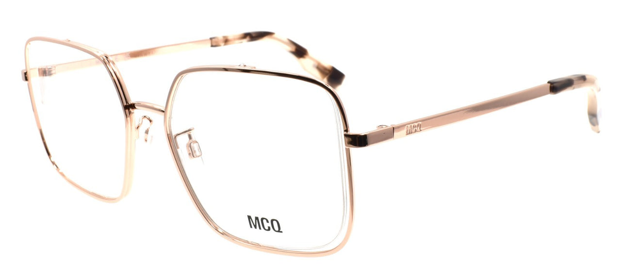 McQ Alexander McQueen MQ0318O 003 Women's Eyeglasses Frames 52-18-140 Gold
